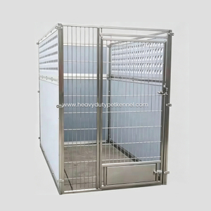 Small Divided Walk-In Dog Kennel