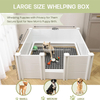 Adjustable Height Dog Whelping Box