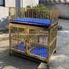 Modular Double-Layer Stainless Steel Dog Cage