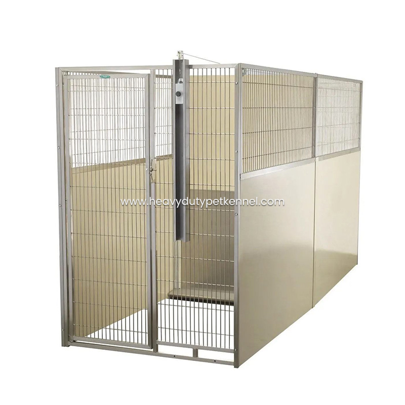 Rustproof Metal Walk-In Dog Kennel