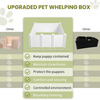Adjustable Height Dog Whelping Box