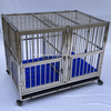 Modular Double-Layer Stainless Steel Dog Cage