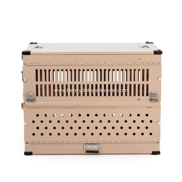 Large Open Top Foldable Aluminum Crate