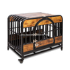 Extra-large Dog Crate with Wooden Top