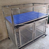 Portable Outdoor Tempered Glass Dog Kennel