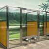 Rustproof Metal Walk-In Dog Kennel