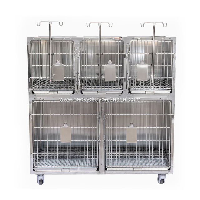 Thickened 304 Steel Pet Medical Cage