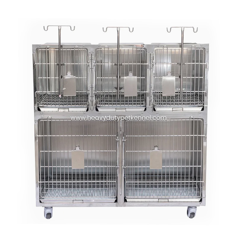 Thickened 304 Steel Pet Medical Cage