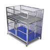 Modular Double-Layer Stainless Steel Dog Cage