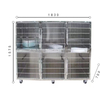 304 Stainless Steel Detachable Dog Cages