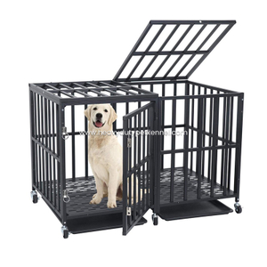 Stackable Divided Heavy Duty Dog Crates