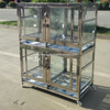 Combination Installation Steel Glass Single Dog Crate