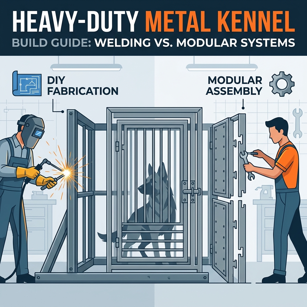 How to Build a Heavy-Duty Metal Dog Kennel