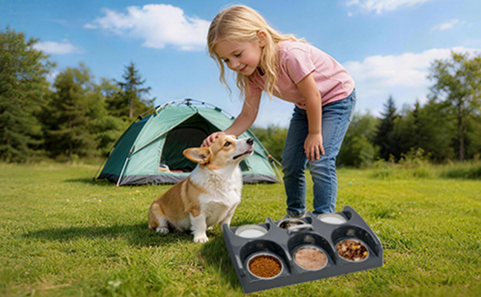 Dog Bowl Feeder