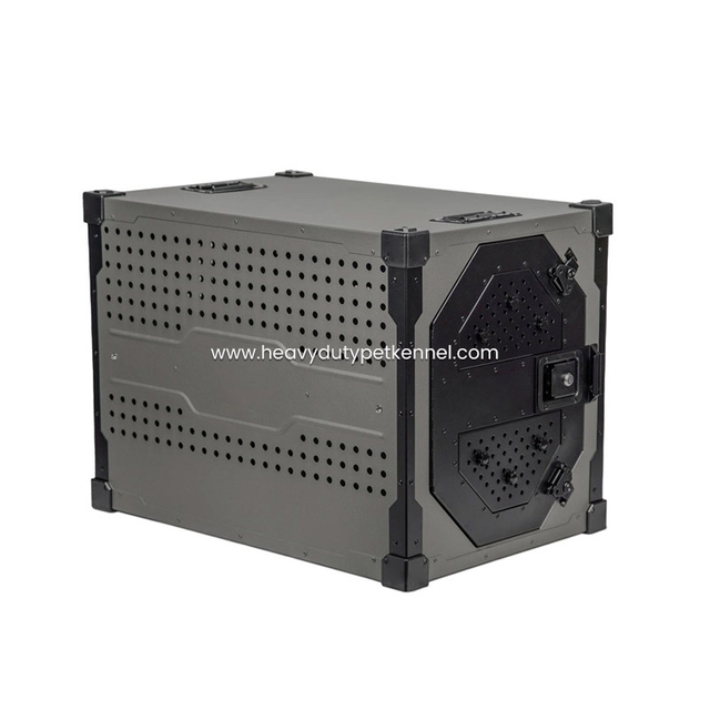 Large Modular Aluminum Dog Cage