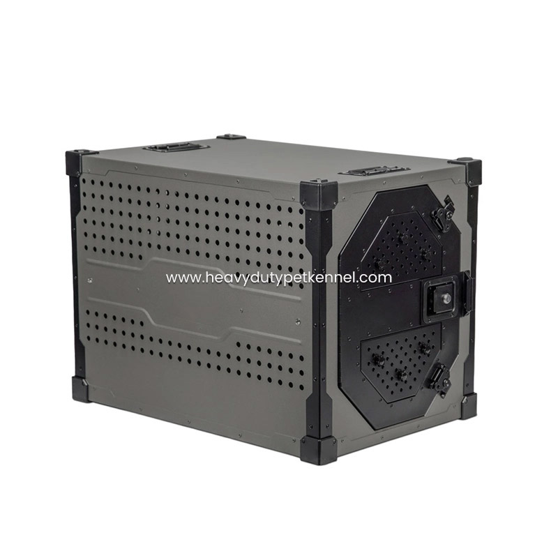 Large Modular Aluminum Dog Cage