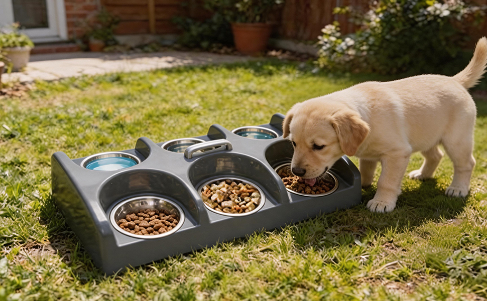 Dog Bowl Feeder